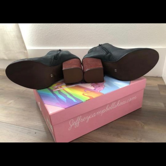 Jeffrey Campbell leather bootie, size 8.5 - Picture 3 of 10